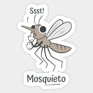 Mos-quiet-o Sticker